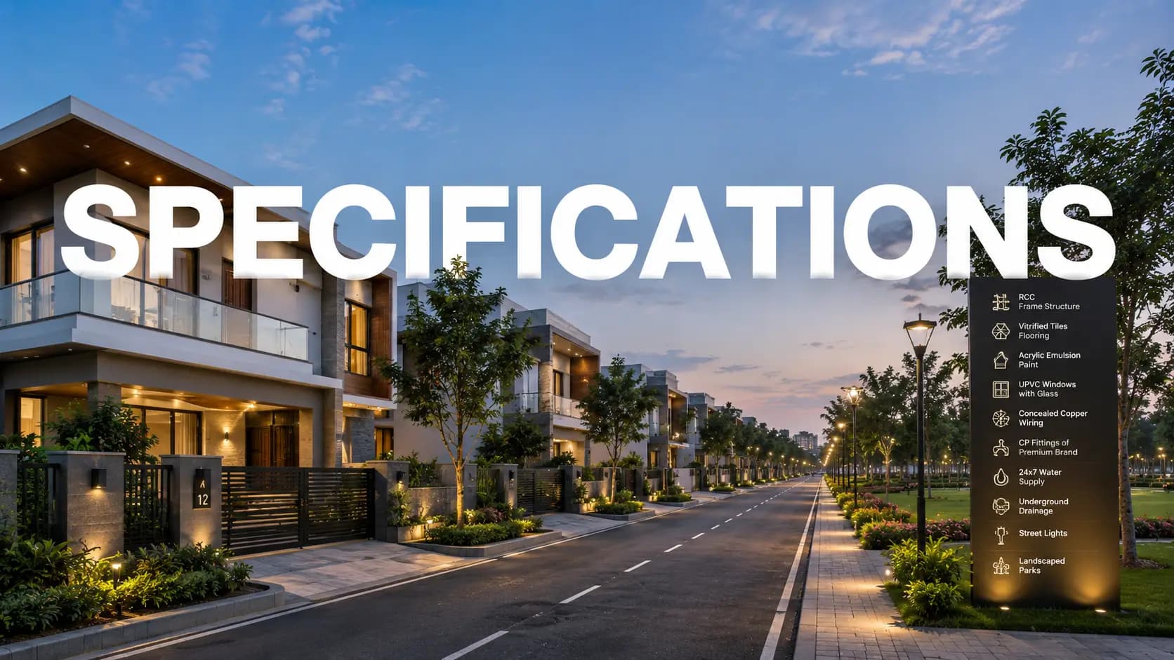 Sobha Athena Specifications: Structure, Finishes and Fittings